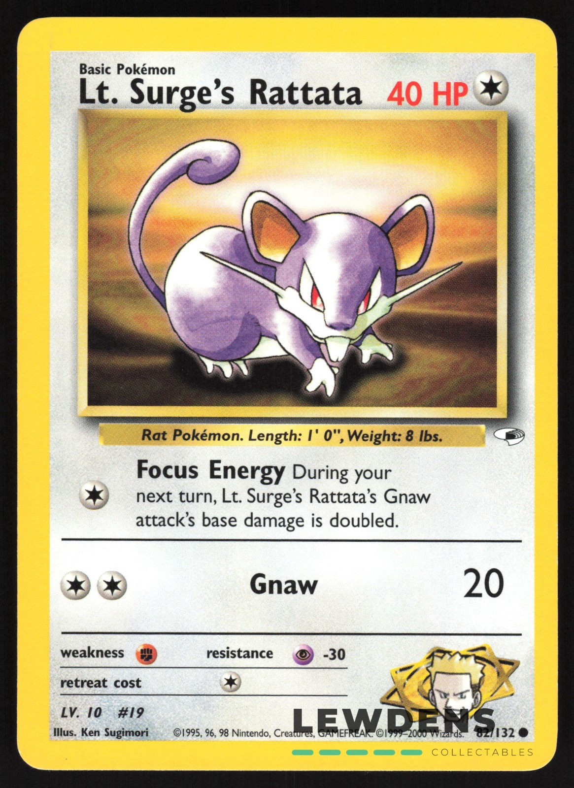 Lt. Surge's Rattata