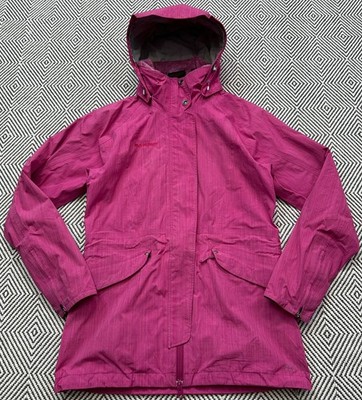 Mammut Pechora GTX Gore-Tex Jacket Women s S Pink Hooded RRP £280