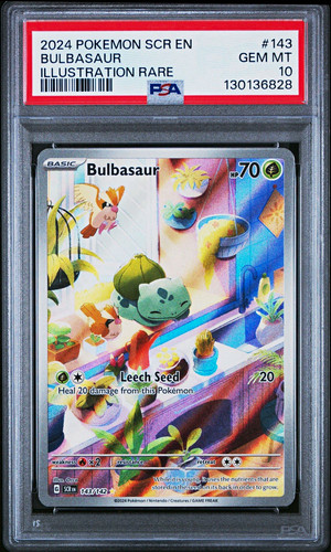 Bulbasaur graded PSA 10 for sale on eBay
