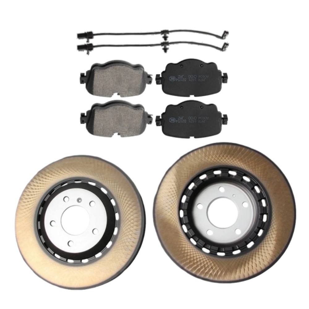 New Rear Brake Pads & Rotors Fits For 2016-2023 Bentley Bentayga 4M0615601N