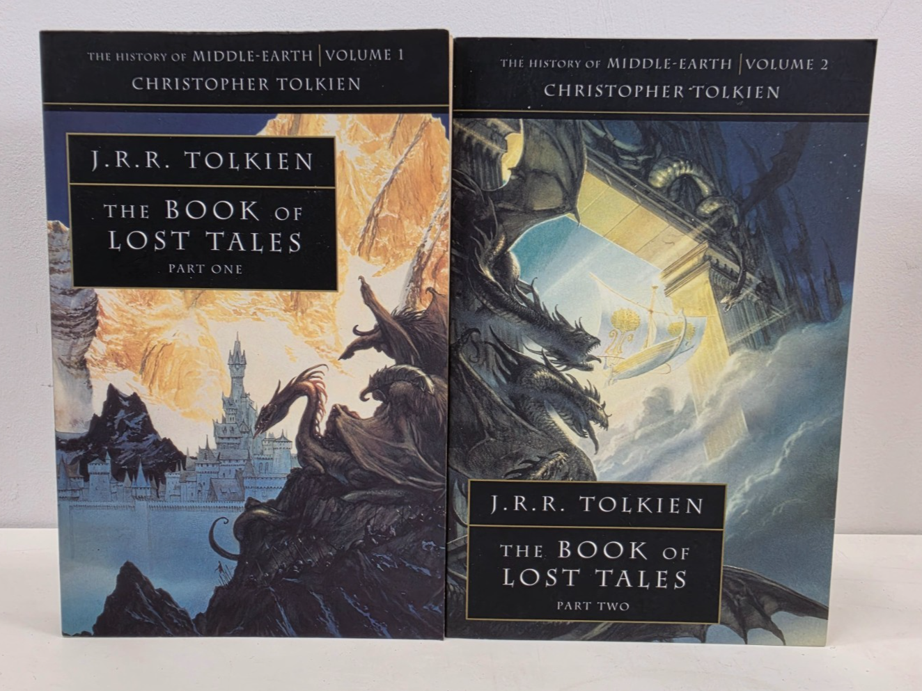 J.R.R. Tolkien The History of Middle-Earth - The Book of Lost Tales Part 1 & 2