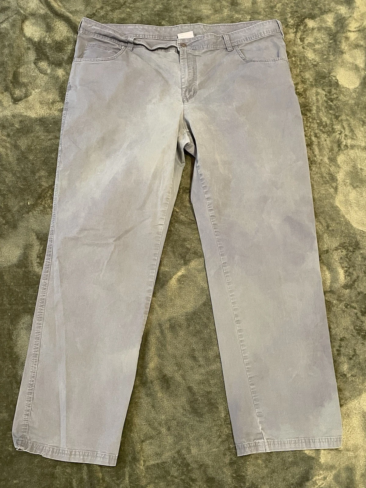 Men's Columbia Gray Regular Fit Hiking Outdoor Lightweight Pants Size 40"x32"