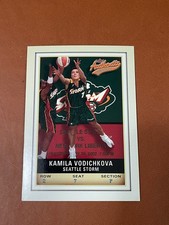 2002 Fleer Authentix WNBA - Kamila Vodichkova #73 Seattle Storm