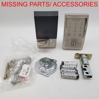 Schlage Encode Smart Wi-Fi Deadbolt, Keyless Entry, Satin Nickel *NO KEYS*