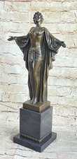 "Nude Awakening" Classic Lost Wax Bronze Sculpture by J Philippe Deal