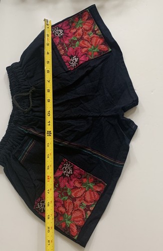 Boho Cross Stitched Embroidered Shorts Size Small READ Description - Picture 15 of 15