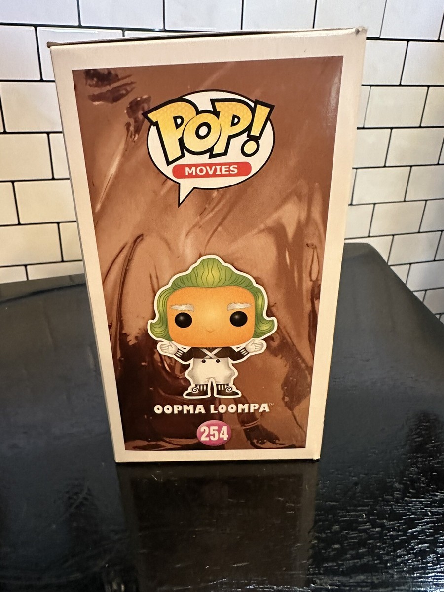Funko Pop! Oompa Loompa #254 WILLY WONKA - RARE MISSPELLED