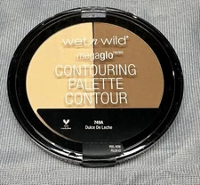 Wet N Wild MegaGlo Contouring Palette Contour 749A Dulce De Leche 0.44oz SEALED