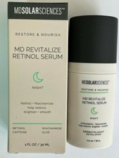 MDSolarSciences Restore  Nourish MD Revitalize Retinol Serum New Box Free Ship