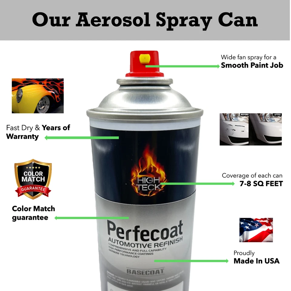 Kit de retoque automotriz OEM Volkswagen aerosol | pinta | cuarto | TAOS, Golf, GTI Foto 3 de 4