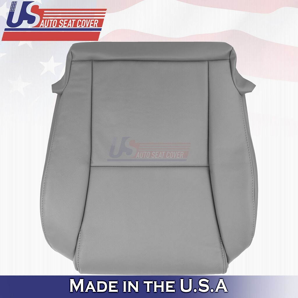 2013 2014 2015 For Toyota Tacoma Front Driver Bottom Leather Seat Cover Gray