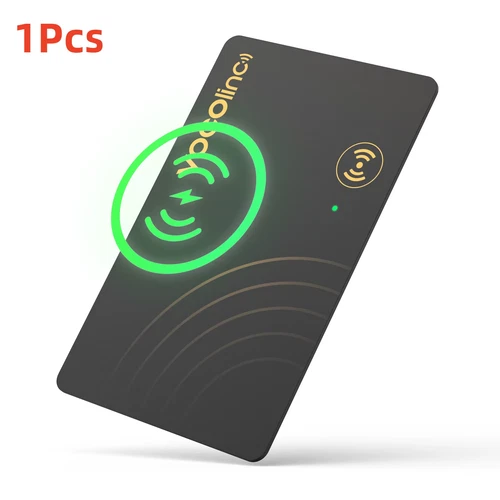 1/2Pcs Wireless Charging Bluetooth Tracking Card,Global Locator, Smart Tag, Ite