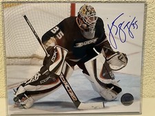 Jean-Sebastien Giguere Signed Anaheim Ducks 8x10 Photo HockeyInk 6