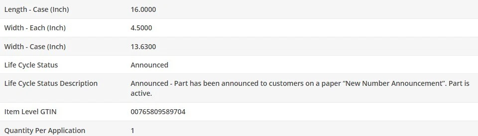 Filtro de aceite tipo OEM WIX para camioneta Dodge Ram 2500 1996-1998 V8-5,2 L Foto 4 de 4