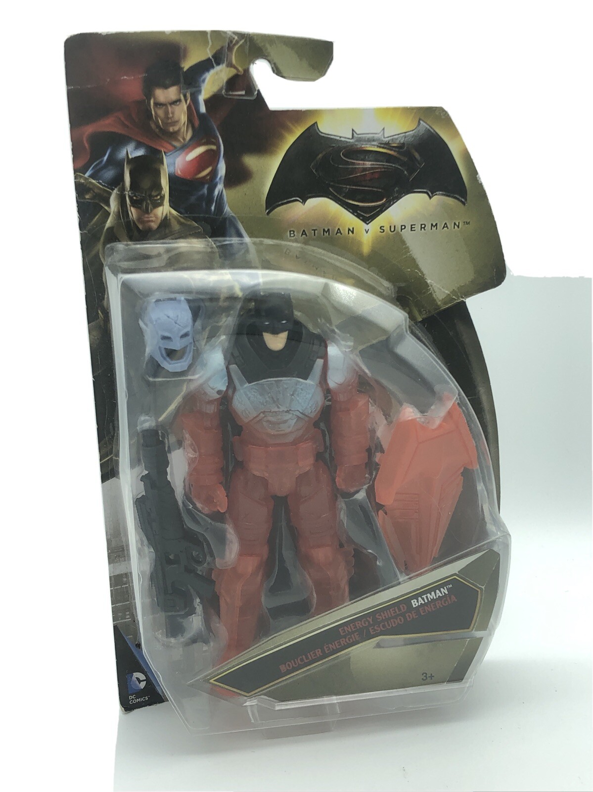 Batman V Superman Heat Energy Batman 6"" Action Figure DC Comics Mattel NEW