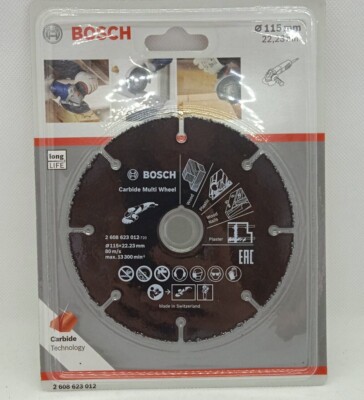 Bosch Trennscheibe Carbide Multi Wheel 115 x 22,23 x 1mm