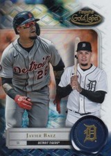 JAVIER BAEZ TOPPS GOLD LABEL CLASS 3 BASE DETROIT TIGERS #27 2022 22