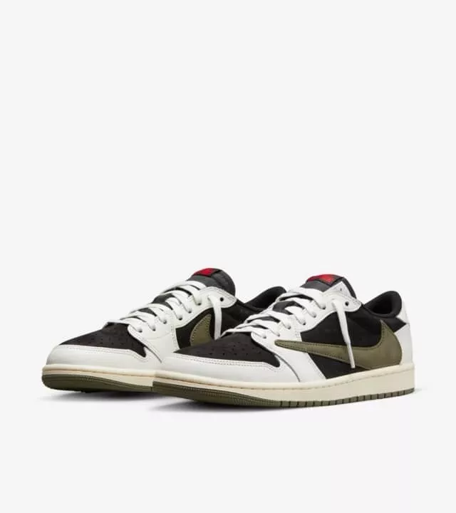 Nike Air Jordan 1 Retro Low OG SP Travis Scott Olive PS Size 13C