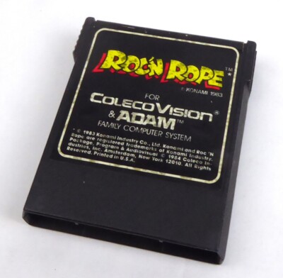 CBS Colecovision Spiel -- ROC 'N ROPE -- (no Atari)