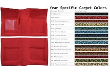 Acc 1965-1968 Ford Mustang Coupe Complete Flooring Molded In Loop Carpet