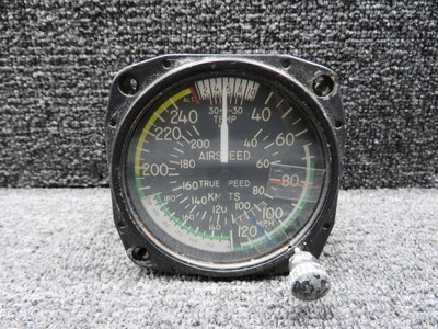 8125 United Instruments True Airspeed Indicator (Code B.244) (Taped Face)