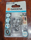Gardena 18242-20 26.5 mm (3/4") Screw Premium Tap Connector 33.3 mm (G 1"), Pack