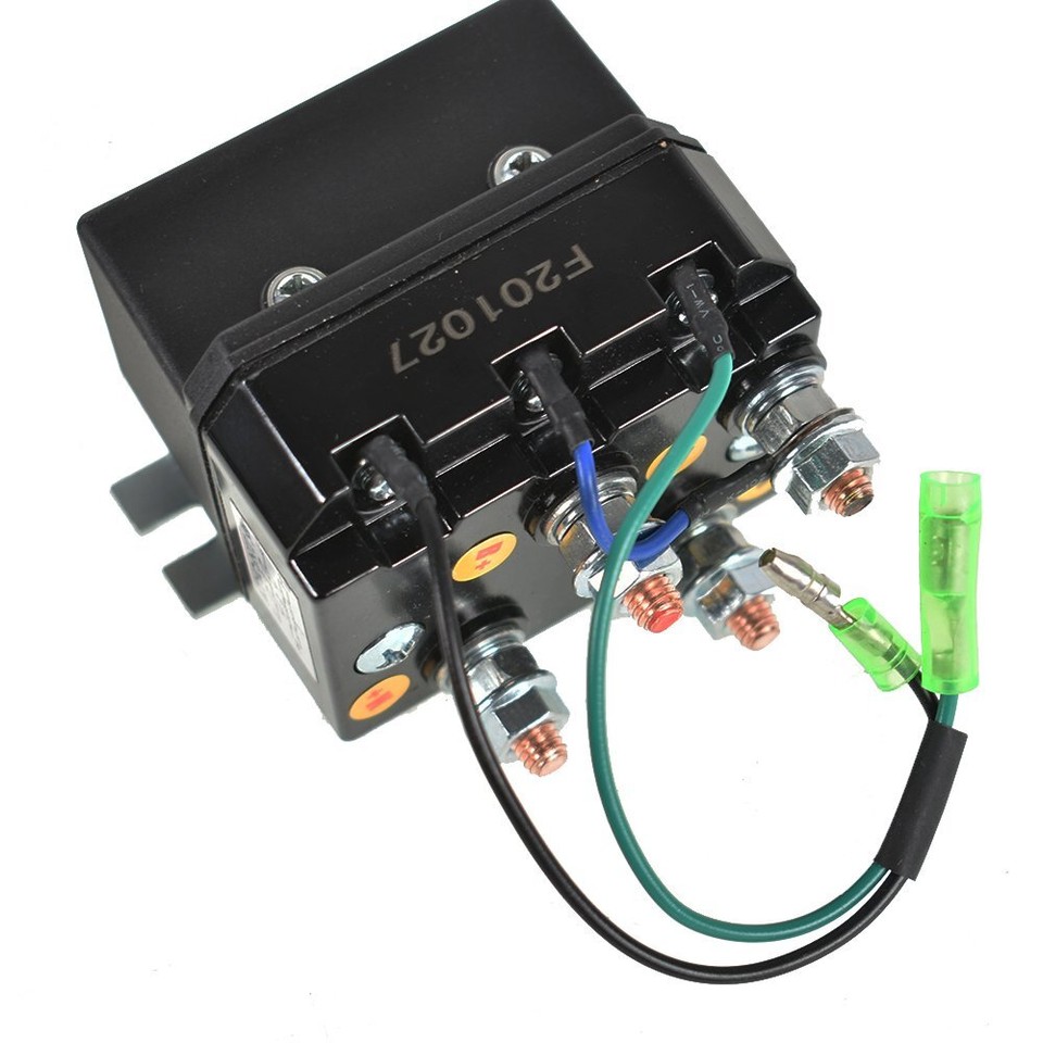 Triumilynn 12V 250A Winch Solenoid Relay Contactor & Winch Rocker Thumb Switch Combo For ATV UTV 1500lb-5000lb Polaris, Warn # 63070 62135 74900 70715 2875714 In Kenya | Winches - Foto 9