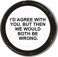 I'd Agree But Both Wrong Sound Button Joke Desk Office Gag Gift Funny Talking 😂
