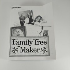 Family Tree Maker 7.0 For Windows By Broderbund Tutorial  Reference Manual Only