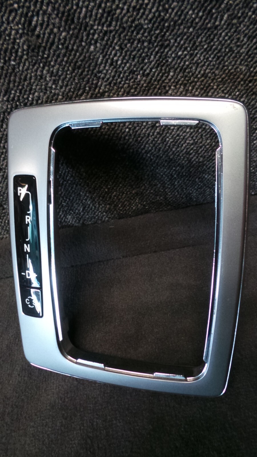 P46-4 * Mercedes-Benz W204 C-Klasse Wahlhebel Blende Silber 