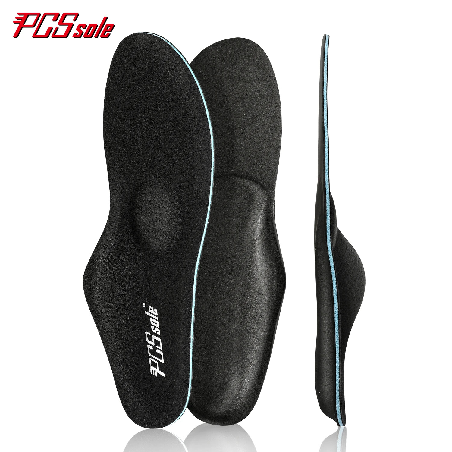 Plantillas ortopédicas de soporte para arco PCSsole, insertos para fascitis plantar de pie plano