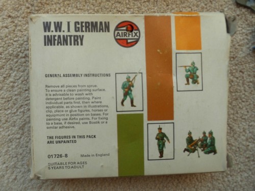 1974 Airfix HO/OO Scale Model Soldiers - Boxed. German & French Infantry - Picture 5 of 22
