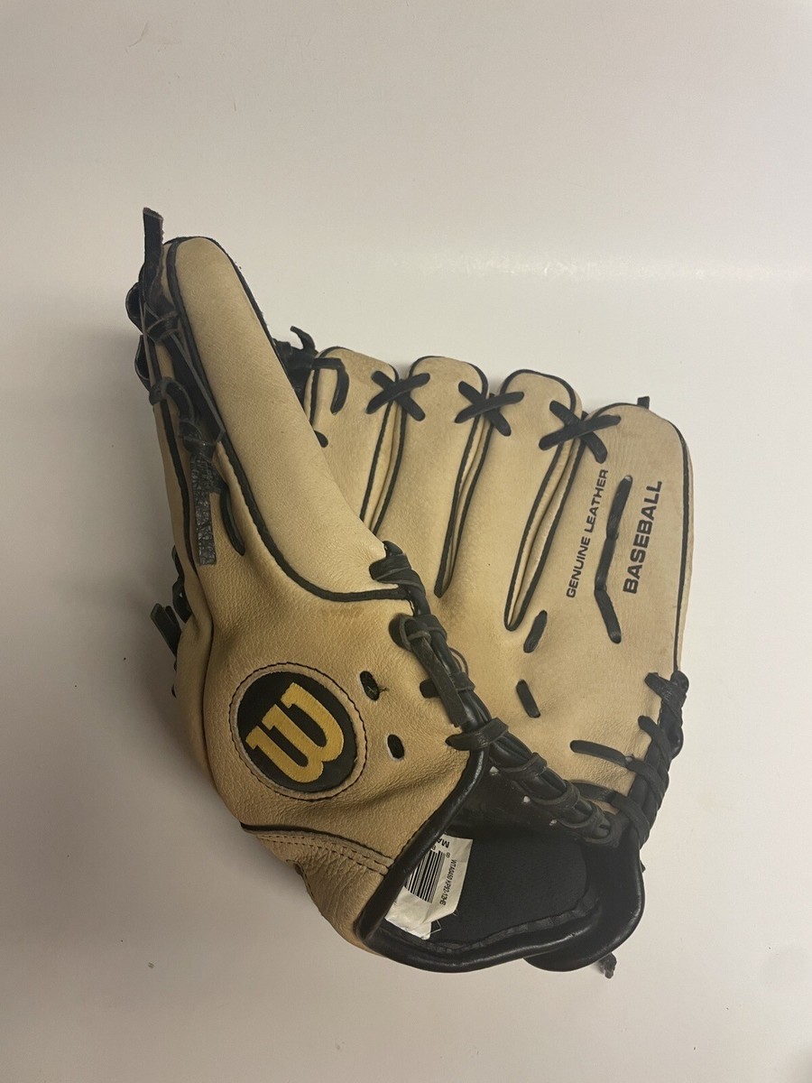 Wilson A450 12” Right Hand Throw Baseball Glove Black Tan A0450