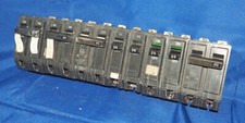 Lot Of 6 GE General Electric 20 Amp 2 Pole 120/240 Volt Circuit Breakers THQB
