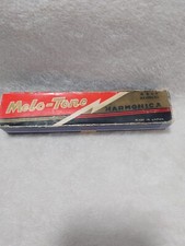Vintage Melo-Tone 21 Holes Harmonica In Original Box Japan