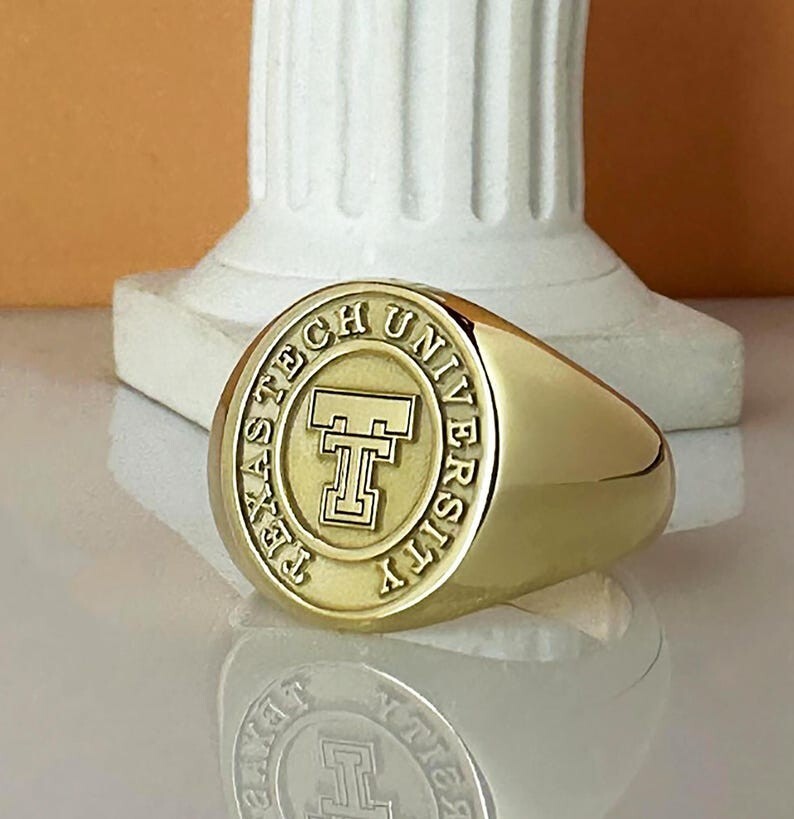 Texas Ttu Rings Texas Tech Class Ring Gold Plated – Rawls College