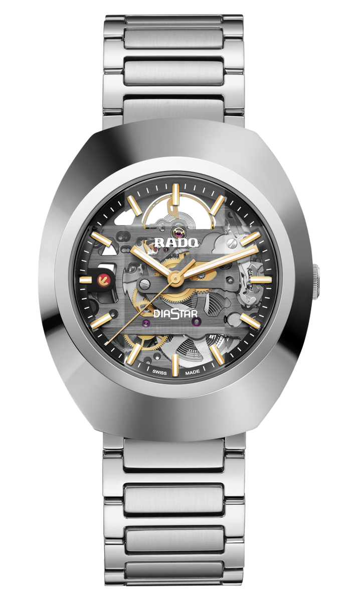 New Rado DiaStar Original Skeleton Stainless Steel Gray Dial New Rado DiaStar Original Skeleton Stainless Steel Gray Dial