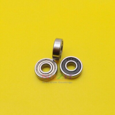 10pcs Stainless steel Sealed Ball Bearing S698ZZ S698-2RS 8 x 19 x 6mm[Snau]