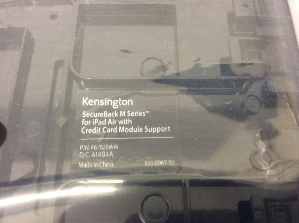 Kensington SecureBack Tablet Case with Integrated Card Reader POS - Image 4 of 4
