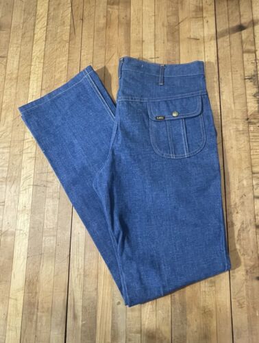 Vintage 60s 70s LEE Riders Jeans 36 X 34 Made In … - image 1