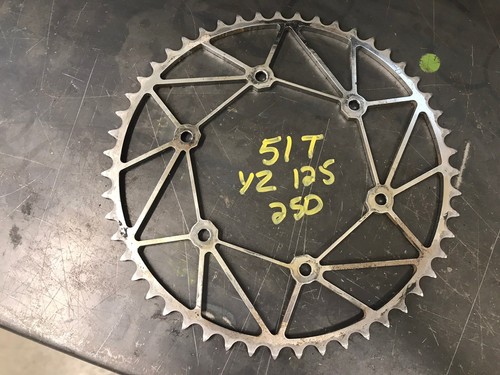 Dirt Tricks Zirconium Rear Sprocket 51 Tooth YZ-51 YZ 125 YZ 250