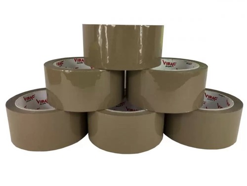 STARKES BRAUNES PAKETBAND VERPACKUNG 48 MM x 66M ROLLE 2 ZOLL KARTONVERSIEGELUNG - Bild 3 von 10