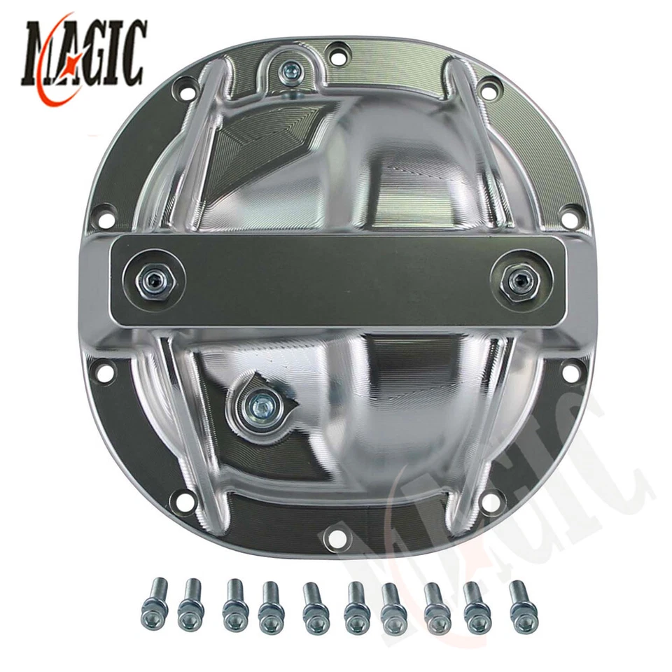 Faja satinada cubierta diferencial trasero Billet para Ford Mustang 79-14 8,8 Foto 4 de 4