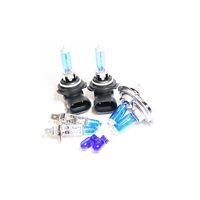 Ford Galaxy MK2 H1 H7 501 100w Clear Xenon HID High//Low//Side Headlight Bulbs Set