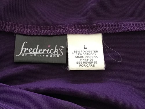 Fredericks of Hollywood Medium/Large Intimate Lingerie Set 2 Pcs. Robe and Cami - Picture 9 of 12