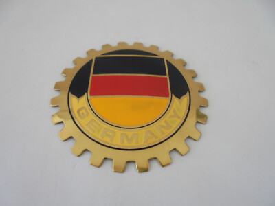 Emaille Auto KFZ Plakette 75mm Automobilclub Deutschland Deutschland C23