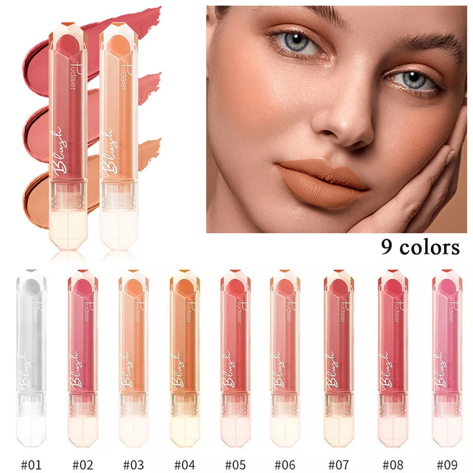 Face Liquid Blush Makeup Beauty Glazed Cheek Blusher Matte Face Contour - Image 4 of 4