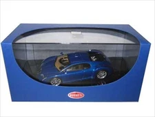 BUGATTI CHIRON EB 18.3 BLUE 1/43 DIECAST CAR MODEL BY AUTOART 50911