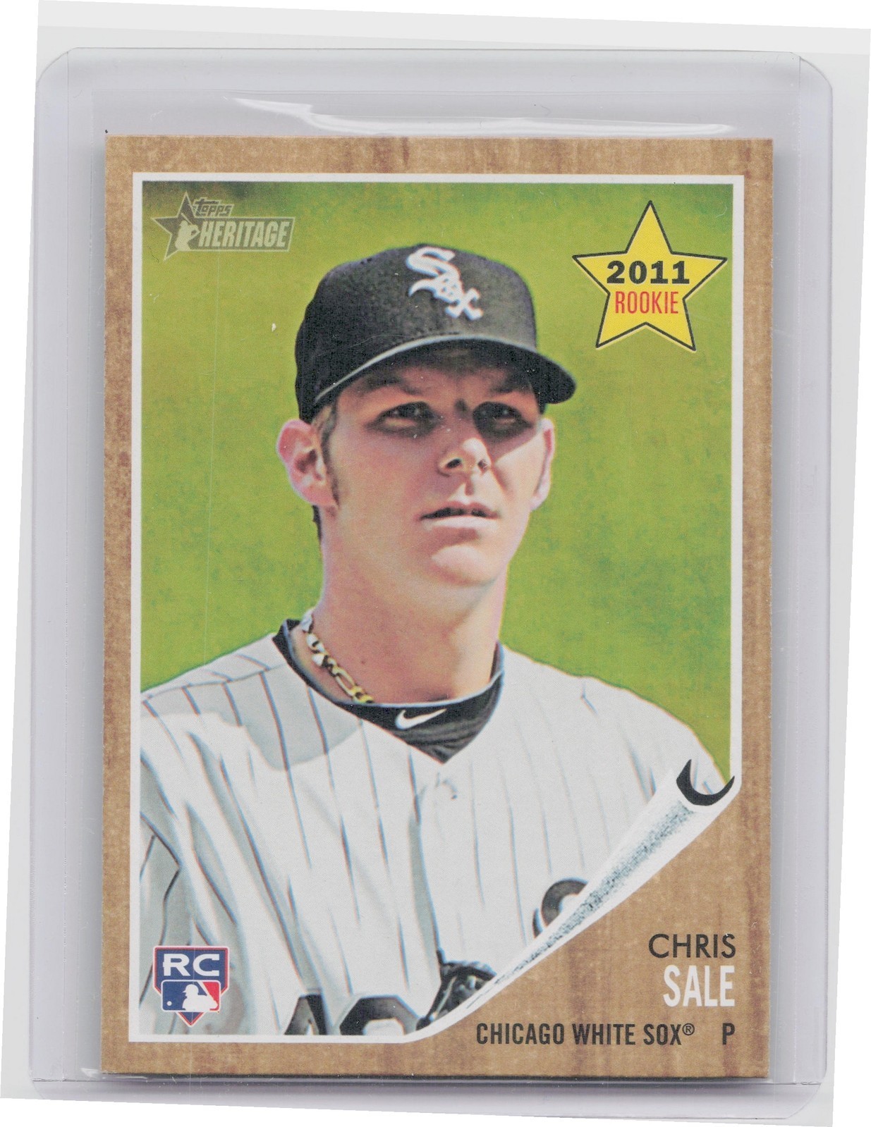 2011 Topps Heritage Chris Sale RC #214 Sox