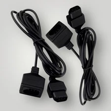 NES 7 Pin Controller Extension Cable 6ft Set of 2 Cables